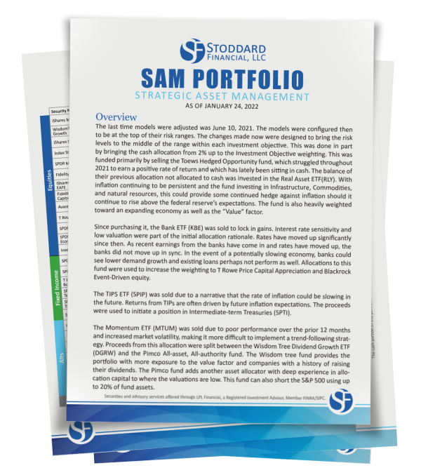 Stoddard Financial SAM Portfolio